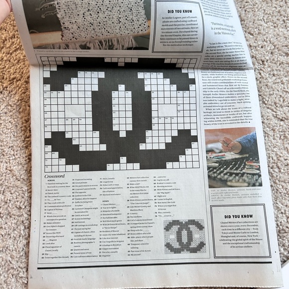 Chanel La Gazette newspaper - Picture 2 of 6